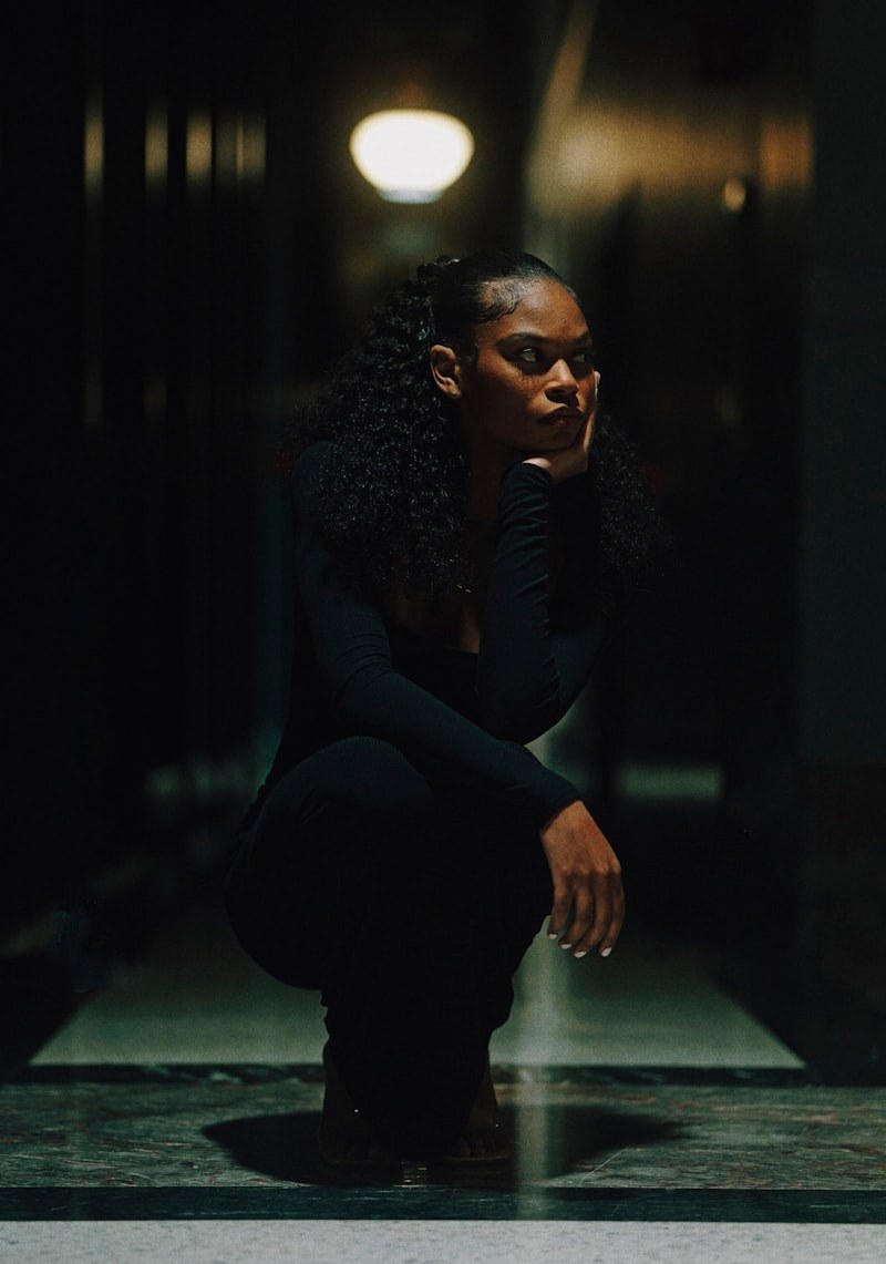 Editorial portrait — studio lighting